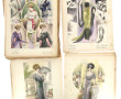 Environ 100 gravures de mode anciennes