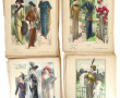 Environ 100 gravures de mode anciennes