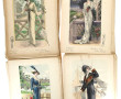Environ 100 gravures de mode anciennes