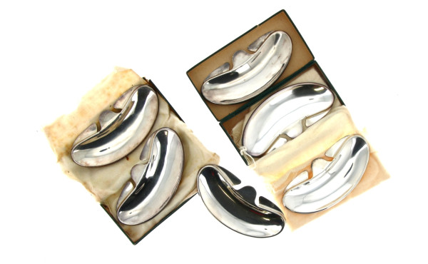 10 clips d'assiettes en inox à fixer sur