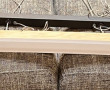 Suspension moderne en bois et métal laqu