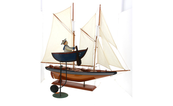 Thème MARINE - Mobile en métal peint fig