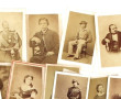 Ensemble de photos albuminées contrecoll