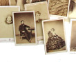 Ensemble de photos albuminées contrecoll