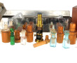 Petit microscope ancien en coffret bois 