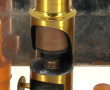 Petit microscope ancien en coffret bois 