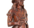 Bretagne Xxème "Forgeron", sujet en bois