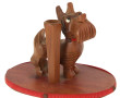 Porte-crayon en bois, vers 1940/50 en fo