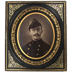 Grand cadre Napoléon III contenant la ph