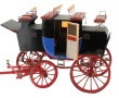 Importante maquette de voiture hippomobi