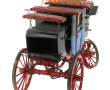 Importante maquette de voiture hippomobi