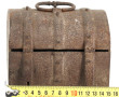 Coffret de messager XVII-XVIIIe s. en fe
