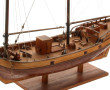 Maquette de voilier 2 mâts armé de 6 can