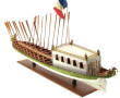 Maquette artisanale du canot de l'Empere