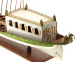 Maquette artisanale du canot de l'Empere