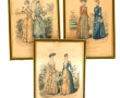 MODE XIXème - Lot de 18 gravures de mode