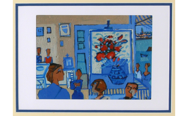 René QUÉRÉ (1932-2021) “Intérieur à Tréb