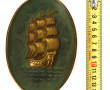 VITELLO- Plaque en bronze à décor d'un n