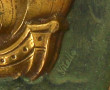 VITELLO- Plaque en bronze à décor d'un n
