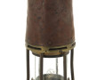 Lampe de mineur ancienne, avec verre en 
