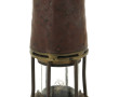 Lampe de mineur ancienne, avec verre en 