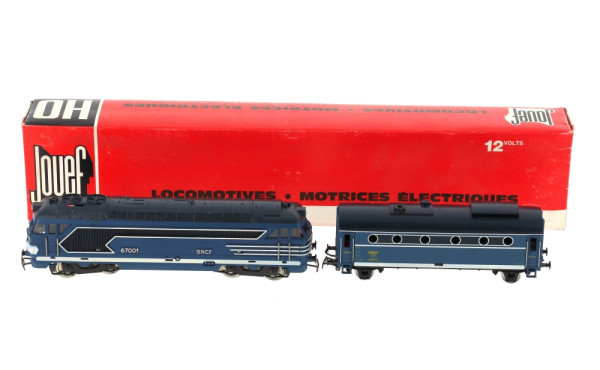 JOUEF - Locomotive diésel BB 67001 + fou