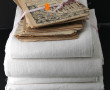 Lot de 4 draps anciens : on y joint 18 n
