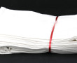 Lot de 12 torchons d'office en coton bla