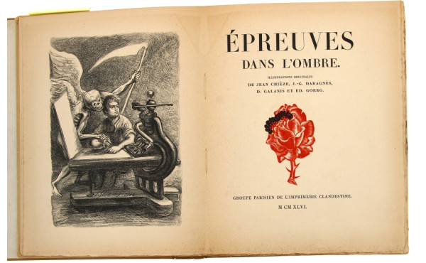 "EPREUVES DANS L'OMBRE" - Illustrations 