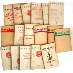 GWALARN - Lot de 17 revues bretonnes des