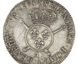Ecu en argent aux insignes Louis XIV (1