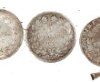 Trois écus XIXème en argent, dont un mon