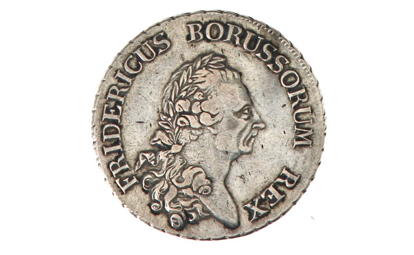 1 Thaler en argent Friedrich II, Prusse1
