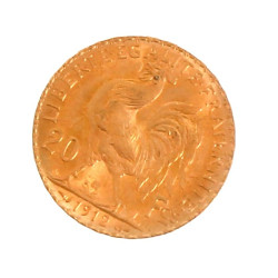 Pièce de 20 F or 1912