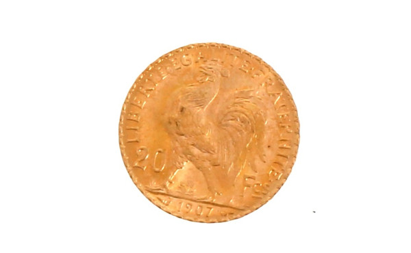 Pièce de 20 F or 1907