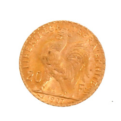 Pièce de 20 F or 1907