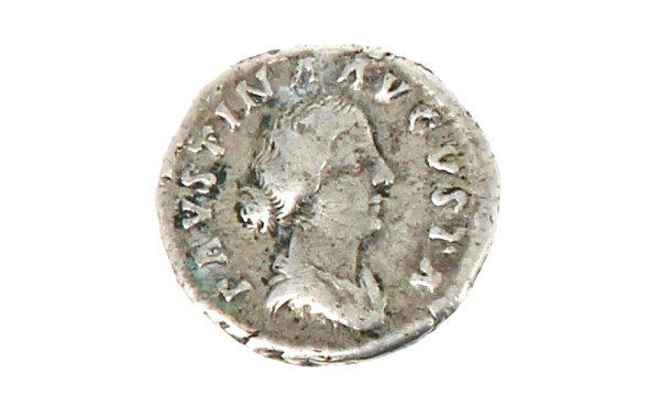 Denier en argent FAUSTINA II 164-169 av 