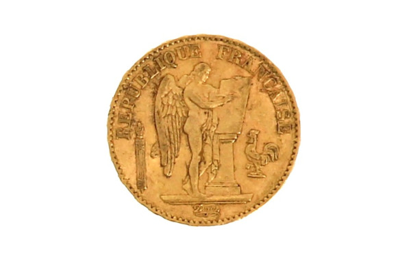 Pièce de 20 F or 1876A