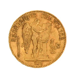 Pièce de 20 F or 1876A