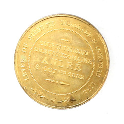 Jeton de bienfaisance "Couronnement du b