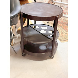 Desserte bar roulante en plastique ABS m