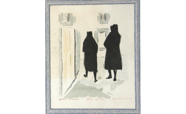 Roger Lucien DUFOUR (1918-2002) "Femmes 