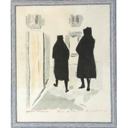 Roger Lucien DUFOUR (1918-2002) "Femmes 