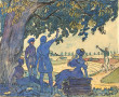Guy ARNOUX (1886-1951) "Le repos sous l'