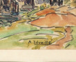 André LEVEILLÉ (1880-1963) "Bord de rivi