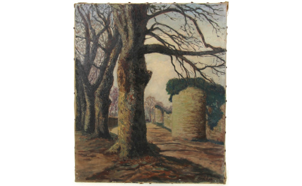 CORAN D'YS (1877-1954) "Guérande, le Mai