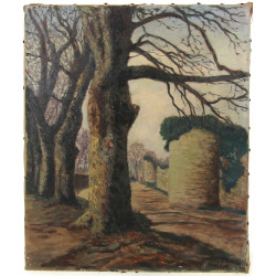 CORAN D'YS (1877-1954) "Guérande, le Mai