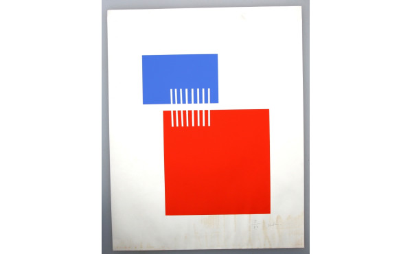 Albert CHUBAC (1925-2008) "Composition",