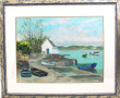 Guy PENNAMEN (1932-2022) "Le petit port 