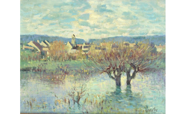Maurice LE MAITRE (1929-2018) "Inondatio